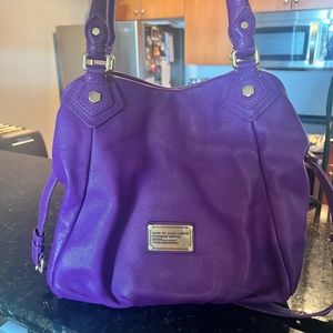 Stunning purple Marc by Marc jacobs hobo bag